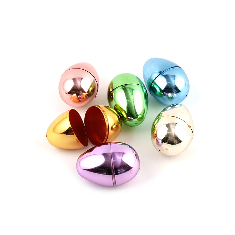 Electroplating Telur Paskah Mainan Plastik