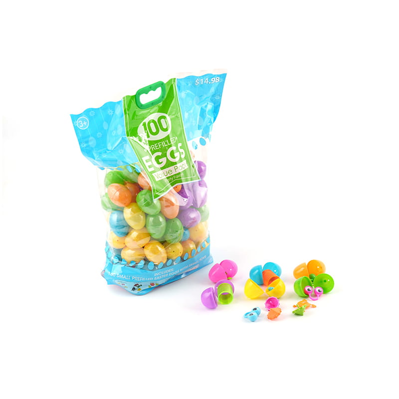 Mainan telur kejutan Paskah Plastik Paskah