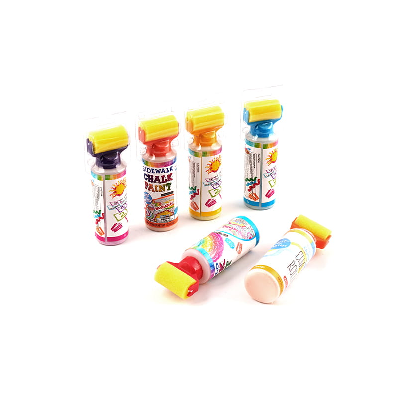 Mainan cat kapur jalan kaki