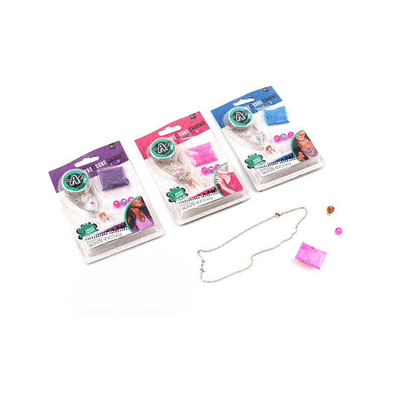 Manik diy, kalung, mainan plastik perhiasan